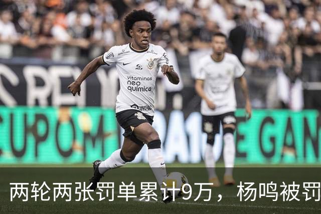 两轮两张罚单累计9万，杨鸣被罚下后还吃5万