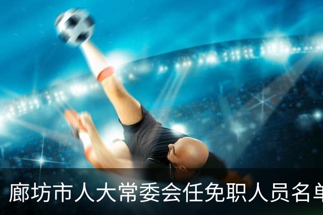 廊坊市人大常委会任免职人员名单