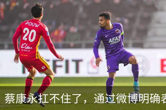蔡康永扛不住了，通过微博明确表态：“我没有支持过台独”，并解释了相关争议